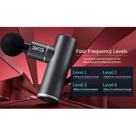 Масажер SKG Gun F3mini gray