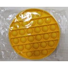 Игрушка антистресс Rodent Pioneer Pop It Yellow circle Plastic bag (SD-GT-C001)
