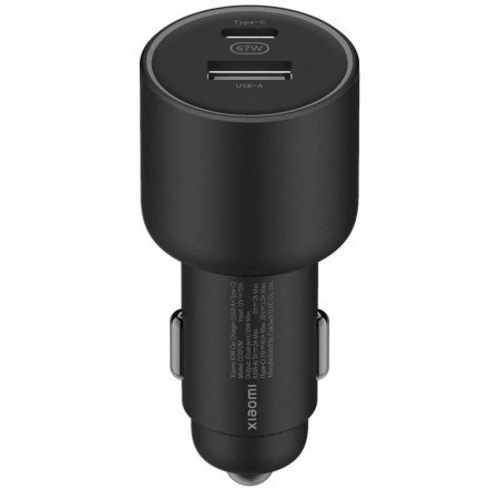 Автомобільний зарядний пристрій Xiaomi 67W Car Charger USB/T