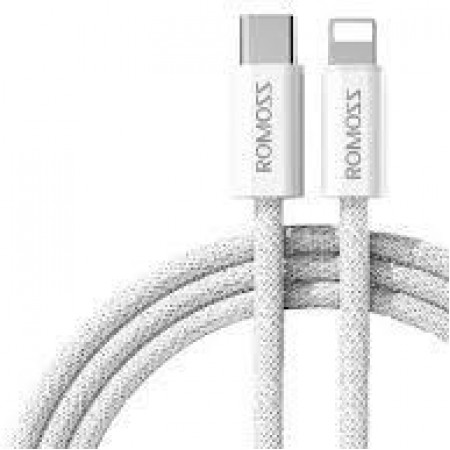 Зарядний кабель Romoss CB1734 Type-C/Lightning PD27W/9V3A 1m