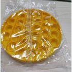 Игрушка антистресс Rodent Pioneer Pop It Yellow circle Plastic bag (SD-GT-C001)