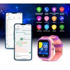 Дитячий розумний годинник GARMIX PointPRO-200 4G/GPS/WIFI/VIDEO CALL PINK Дитячий розумний годинник GARMIX PointPRO-200 4G/GPS/WIFI/VIDEO CALL PINK