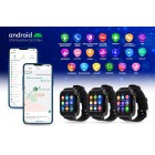 Дитячий розумний годинник GARMIX PointPRO-300 4G/GPS/WIFI/VIDEO CALL BLACK