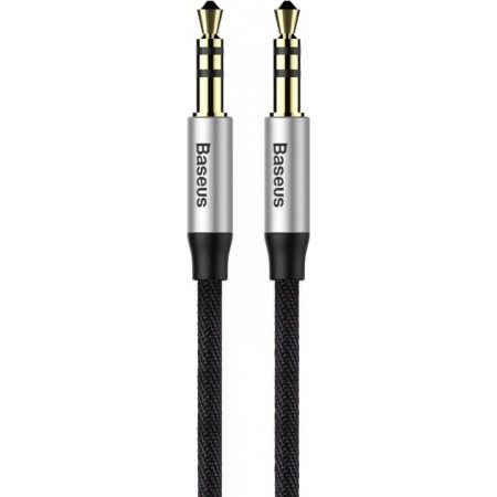 Кабель Baseus AUX M30 1m (CAM30-BS1) сіро-чорний