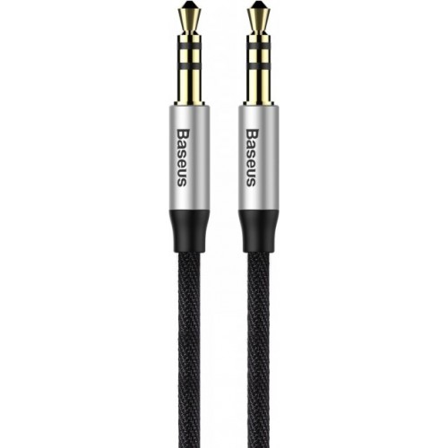 Кабель Baseus AUX M30 1m (CAM30-BS1) сіро-чорний Кабель Baseus AUX M30 1m (CAM30-BS1) сіро-чорний
