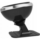 Автотримач 360° Adjustable Magnetic Phone Mount Silver (SUCX140012)сірий Автотримач 360° Adjustable Magnetic Phone Mount Silver (SUCX140012)сірий