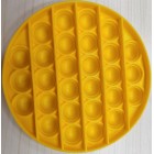 Игрушка антистресс Rodent Pioneer Pop It Yellow circle Plastic bag (SD-GT-C001)