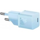 Зарядний пристрій Baseus GaN5 FC mini 1C 20W (CCGN050103) блакитний