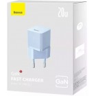 Зарядний пристрій Baseus GaN5 FC mini 1C 20W (CCGN050103) блакитний