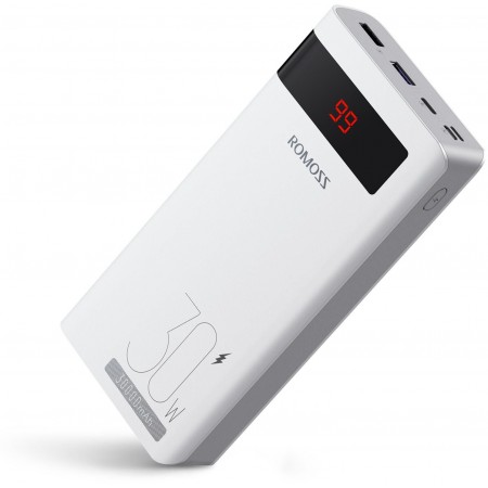 Повербанк Romoss Sense 8PS Pro 30000mAh White