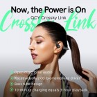 Навушники бездротові QCY Crossky Link T22 Midnight Black