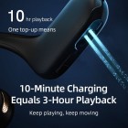 Навушники бездротові QCY Crossky Link T22 Midnight Black