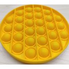 Игрушка антистресс Rodent Pioneer Pop It Yellow circle Plastic bag (SD-GT-C001)