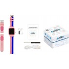 Дитячий розумний годинник AmiGo GO004 Splashproof Camera + LED Pink