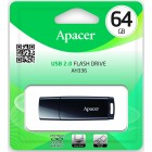 Флеш-пам'ять USB Apacer AH336 64GB Black (AP64GAH336B-1)
