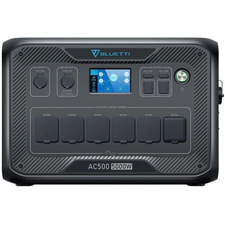 Портативний інвертор BLUETTI AC500 5000 Вт Black