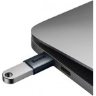 Адаптер Baseus Mini OTG Type-C to USB-A 3.1 (ZJJQ000003)блак Адаптер Baseus Mini OTG Type-C to USB-A 3.1 (ZJJQ000003)блак
