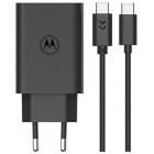 Зарядний пристрій MOTOROLA 68W USB-С + кабель 1m (PG38C06281) чорний Зарядний пристрій MOTOROLA 68W USB-С + кабель 1m (PG38C06281) чорний