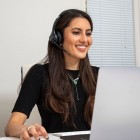 Гарнітура бездротова JLAB GO Work Wireless Headset (IEUHBGOWORKRBLK4) Black