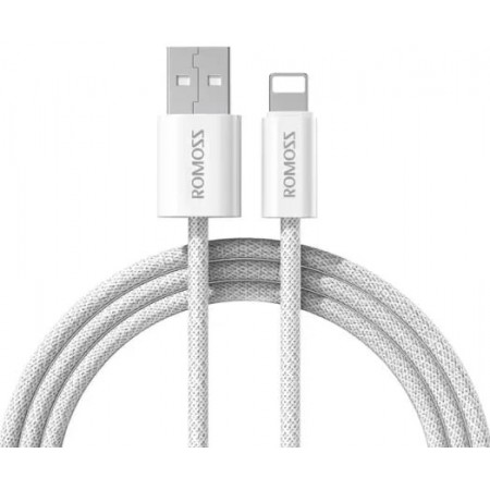 Зарядний кабель Romoss CB1234 USB-Lightning 5V2.4A 2m (CB123