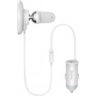 Автотримач Baseus CW01 MagneticWireless40W (SUCX040102)біл. Автотримач Baseus CW01 MagneticWireless40W (SUCX040102)біл.