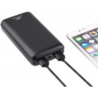 Повербанк RIVACASE VA2120 20000mAh Black Повербанк RIVACASE VA2120 20000mAh Black