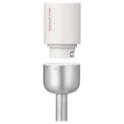 Блендер Sencor заглибний Pulse, 180Вт, 4в1, чаша-700мл, безпровідний, USB-C, капучинатор, біло-рожевий