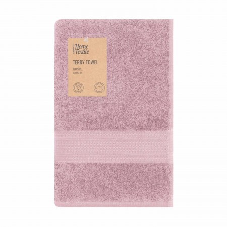 ARDESTO Рушник махровий SuperSoft 70х140см, 100% бавовна, ро