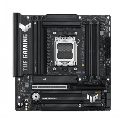 ASUS Материнcька плата TUF GAMING B850M-PLUS sAM5 B850 4xDDR5 M.2 HDMI DP mATX