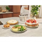 Electrolux Міксер стаціонарний 500Вт, насадки-4, чаша-метал, 3.5л, білий