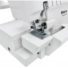 Minerva Оверлок SmartLock 350, 91Вт, 13 оп., (4, 3, 2-х ниткові шви), білий