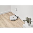 Sencor Робот-пилосос, 400Вт, h=9,8см, вологе прибирання, конт пил -0,45л, вода -0,24л, НЕРА, білий