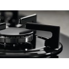 Electrolux Варильна поверхня газова на склі, 60см, чорний