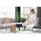 ARDESTO Плед Flannel, 160х200см, айворі, 100% поліестер ARDESTO Плед Flannel, 160х200см, айворі, 100% поліестер