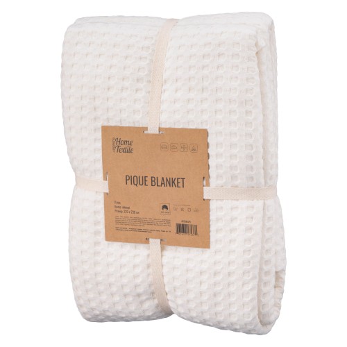 Плед Ardesto Pique 220x230см, 100% бавовна, айворі Плед Ardesto Pique 220x230см, 100% бавовна, айворі