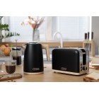 Електрочайник Ardesto EKL-F420BWD, 1.7л, метал, мат, Strix, чорний