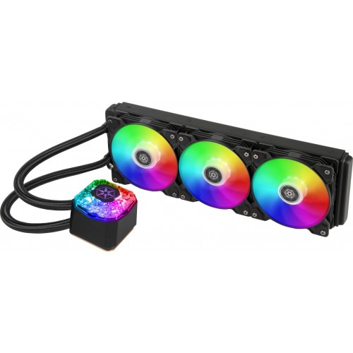 SilverStone Система рідинного охолодження IceGem 360P ARGB,115x,1366,1200,2011,2066,TRX4,TR4,AM4,AM3(+),AM2(+),FM2(1), 2x120мм SilverStone Система рідинного охолодження IceGem 360P ARGB,115x,1366,1200,2011,2066,TRX4,TR4,AM4,AM3(+),AM2(+),FM2(1), 2x120мм