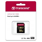 Transcend SDXC/SDHC 700S[Карта пам'яті SD 32GB C10 UHS-II U3 R285/W220MB/s 4K]