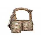 2E Tactical Плитоноска, Тип 1, з кишенями для бічного захисту і підсумками, Молле, камуфляж