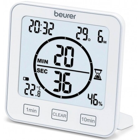 Beurer Термогігрометр, внутр. вимірювання, темп-ра, вологіст