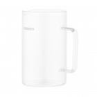 ARDESTO Френч-прес Midori, 800мл, боросилікатне скло, нержавіюча сталь, бамбук, прозорий