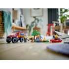 LEGO Конструктор City Пожежний позашляховик з рятувальним човном