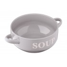 ARDESTO Бульйонниця Cream, 700 мл, сіра, кераміка