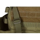 Плитоноска 2Е, Тип 1, з кишенями для бічного захисту і підсумками, Молле, зелена