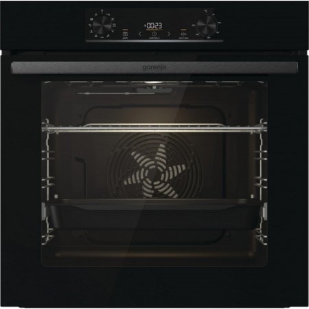 Gorenje Духова шафа електрична, 77л, A, IconLed, чорний