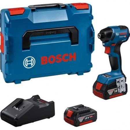 Bosch Гвинтоверт ударний акумуляторний GDR 18V-220 C 18В 2х5