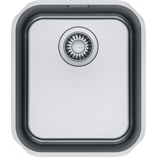 Мийка кухонна Franke Smart, нерж.сталь, прямокутник, без крила, 341х401мм, чаша - 1, монтаж під стільницю, SRX 110-34, нерж поліров.