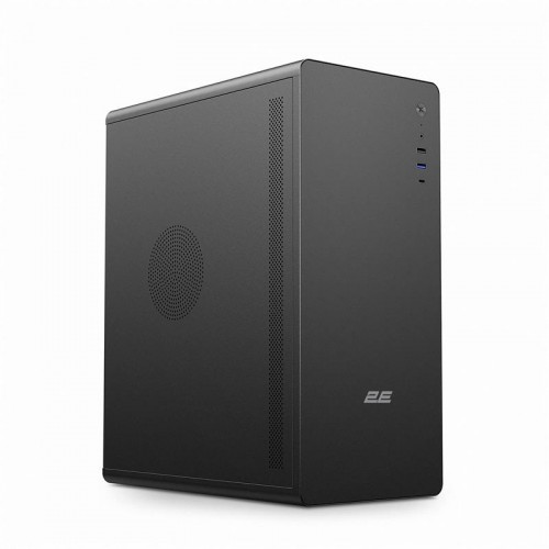 2E Gaming Корпус Credo V500B-400 з БЖ 2E ATX400, 1xUSB3.0, 1х USB 2.0, 1xUSB Type-C, 1x120мм, VGA 310мм, ATX, чорний