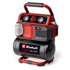 Einhell Компресор повітряний TE-AC 18/75 Li OF - Solo, акумуляторний 18В PXC, 8бар, 75л/хв, бак 5л, 7.76кг, (без АКБ та ЗП)