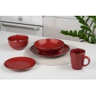 ARDESTO Тарілка обідня Bagheria, 26 см, Sangria, кераміка